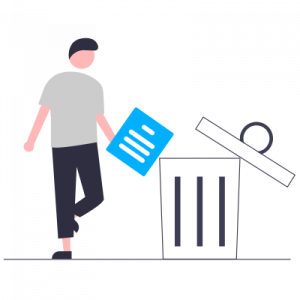 pictogramme déchets